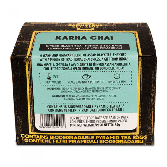 Musta tee Babingtons "Karha Chai", 18 kpl.