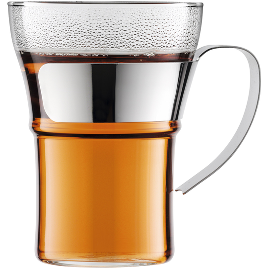 Bodum ASSAM-kahvilasi kromikahva 2 kpl – 0,35 l