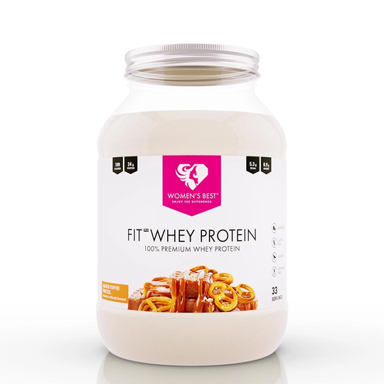 Womens Best Fit Whey Pro Protein 1 Kg Salted Toffee Pretzel