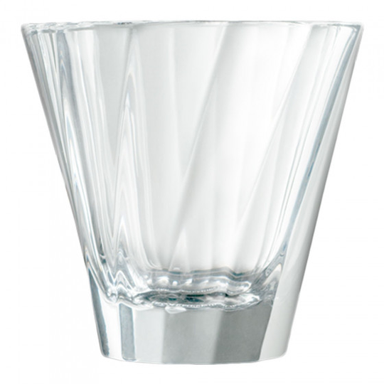Kierretty cappuccino-lasi Loveramics "Urban Glass (Clear)", 180 ml