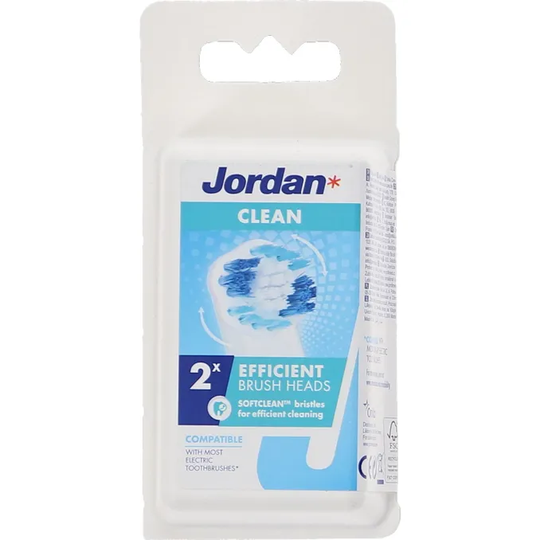 Jordan Harjaspäät Clean 2 kpl