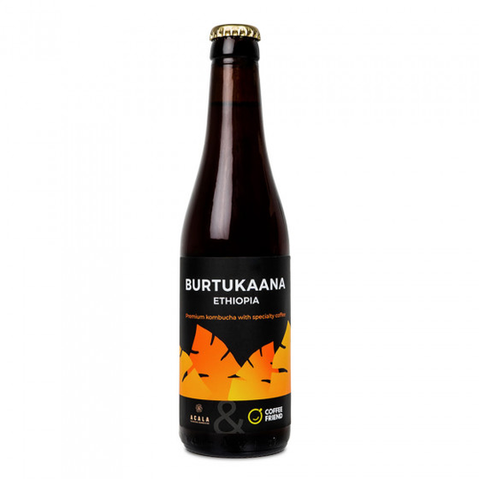 Hieno fermentoitu kuohuva juoma ACALA & Coffee Friend " Ethiopia Burtukaana", 330 ml