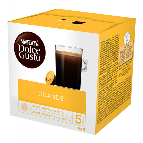 Kahvikapselit NESCAFÉ® Dolce Gusto® "Grande", 16 kpl.