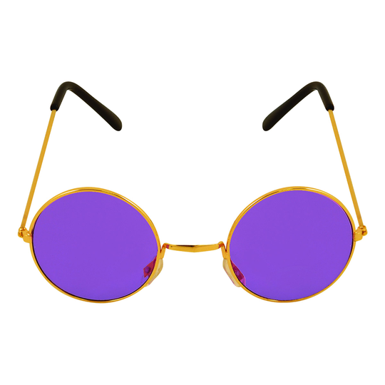 Pyöreät Silmälasit Violetti