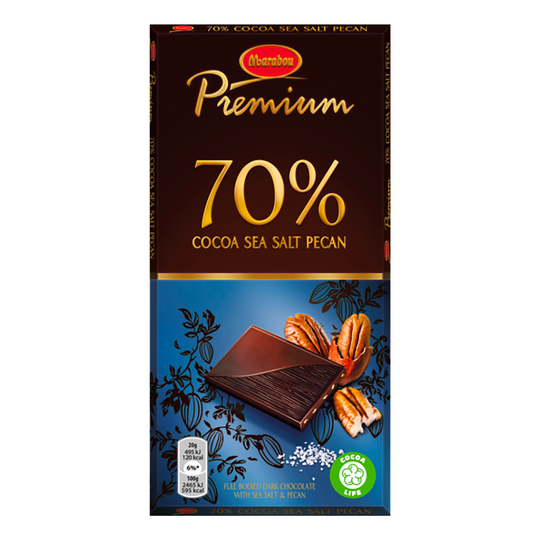 Marabou Premium Sea Salt Pecan - 100 grammaa