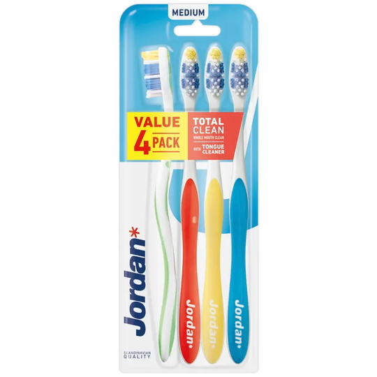 Jordan Hammasharjat Total Clean Medium 4-pack