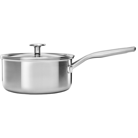 KitchenAid Cookware Collection -kattila, kannellinen, punainen, 1,5 litraa, 16 cm