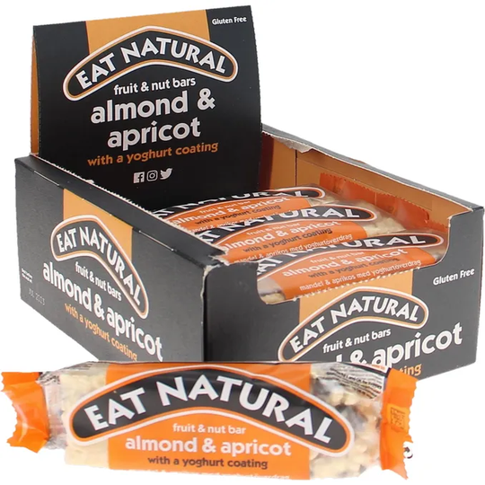 Eat Natural Välipalapatukka Manteli & Aprikoosi 12-pack