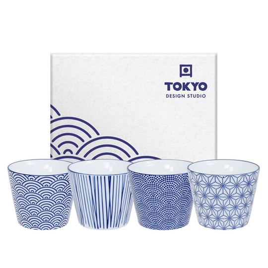 Tokyo Design Studio Nippon Blue teemuki 4 kpl