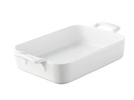 Revol Belle Cuisine posliinivuoka 26 x 18,5 cm, valkoinen