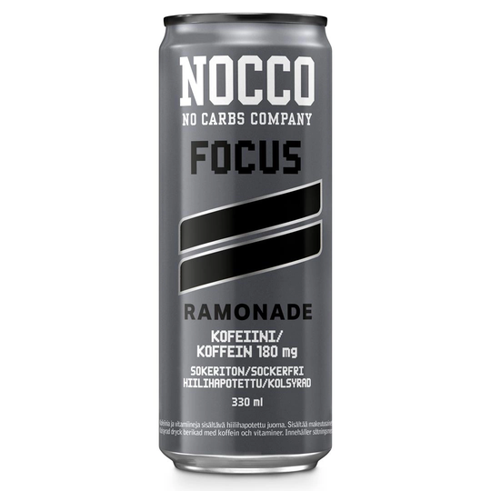 Nocco Focus 330 Ml Ramonade
