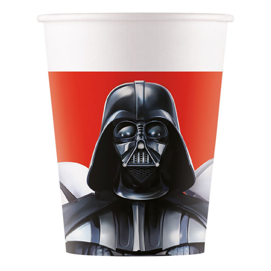 Pahvimukit Star Wars Darth Vader - 8-pakkaus
