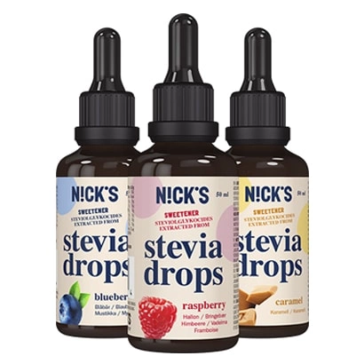 Nicks Stevia Drops Chocolate