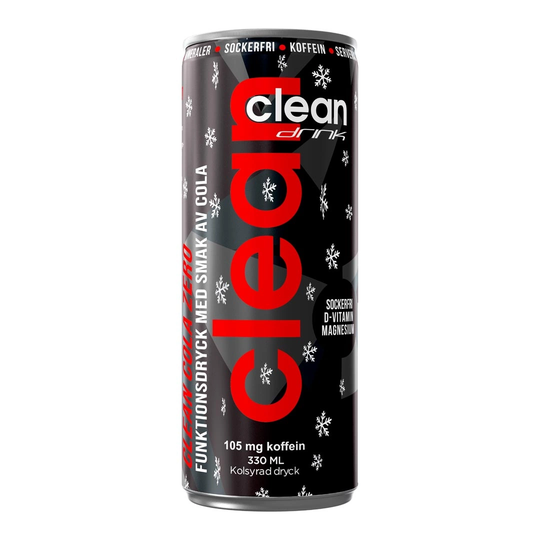 Clean Drink 330 Ml Cola Zero