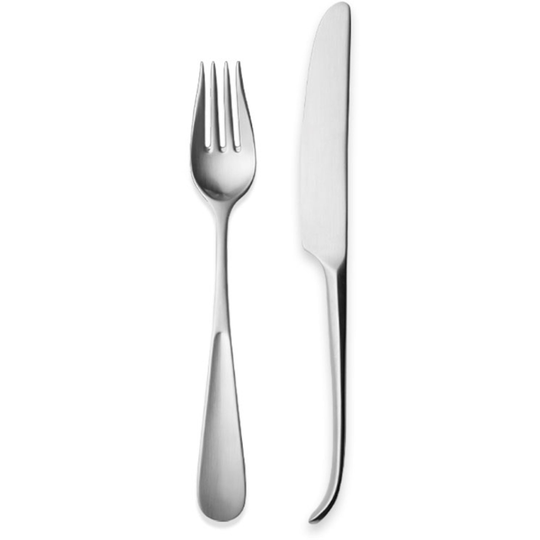 Georg Jensen Vivianna-jälkiruoka-aterimet, 8 kpl
