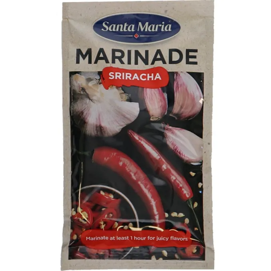 Santa Maria 5 x Sriracha-marinadi