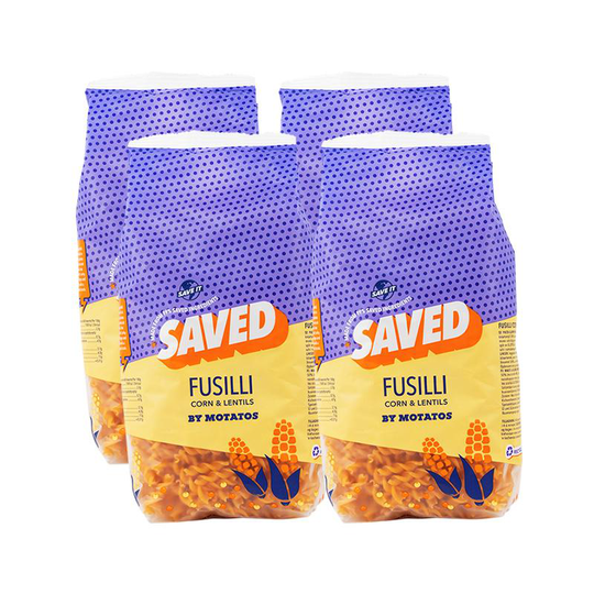 SAVED By Motatos Fusilli Maissi & Linssipasta 4-pack