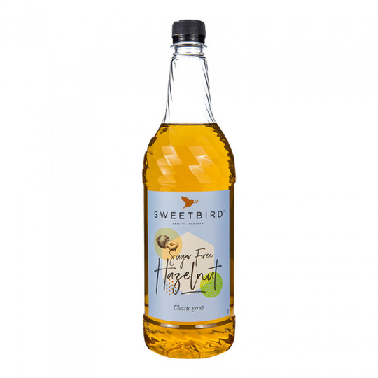 Makusiirappi Sweetbird "Sugar-Free Hazelnut", 1 l
