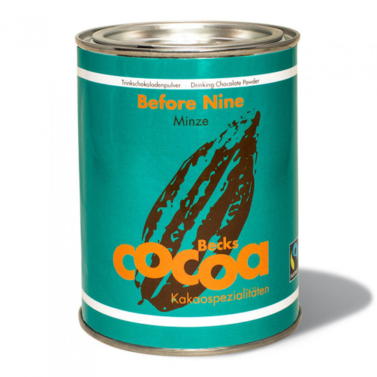 Luomukaakao Becks Cacao Before Nine" mintulla, 250 g