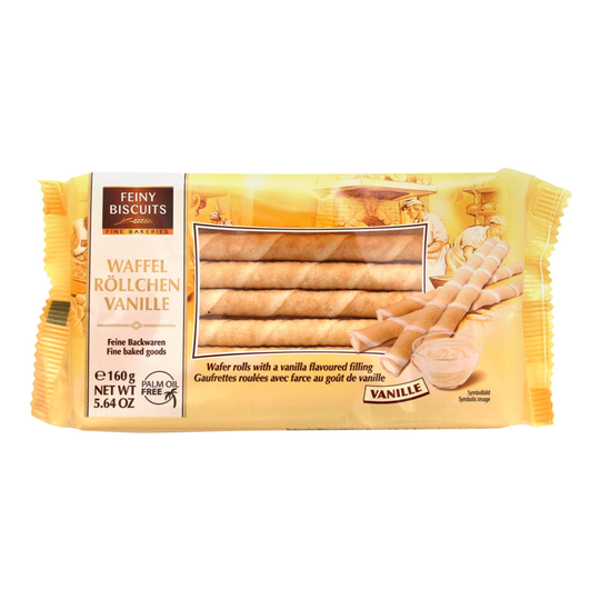 Wafer Rolls Vaniljakreemillä - 160 grammaa