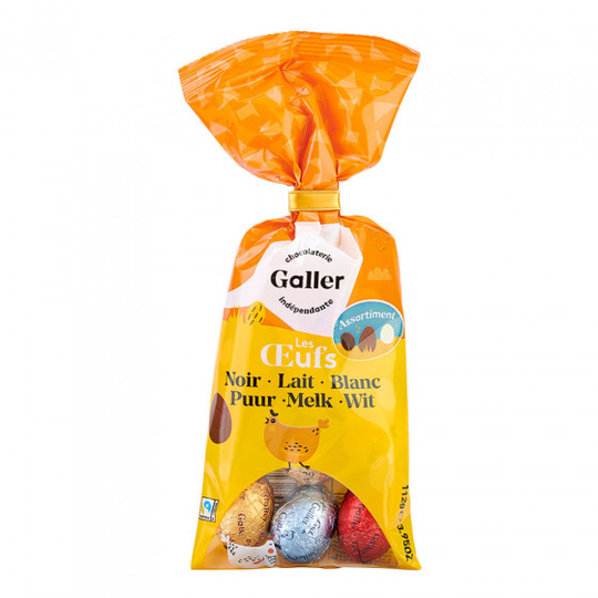 Suklaamakeislajitelma Galler "Easter Eggs Bag Assortment"