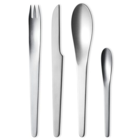 Georg Jensen Arne Jacobsen -aterimet, 16 osaa