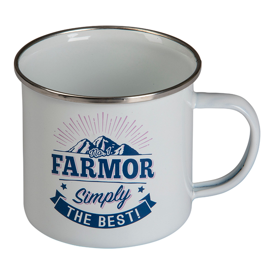 Retromuki Tekstillä - Farmor