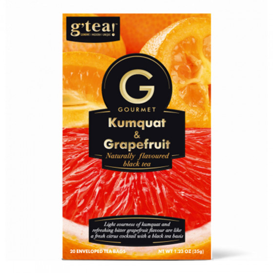 Musta tee g'tea! "Kumquat & Grapefruit", 20 kpl.
