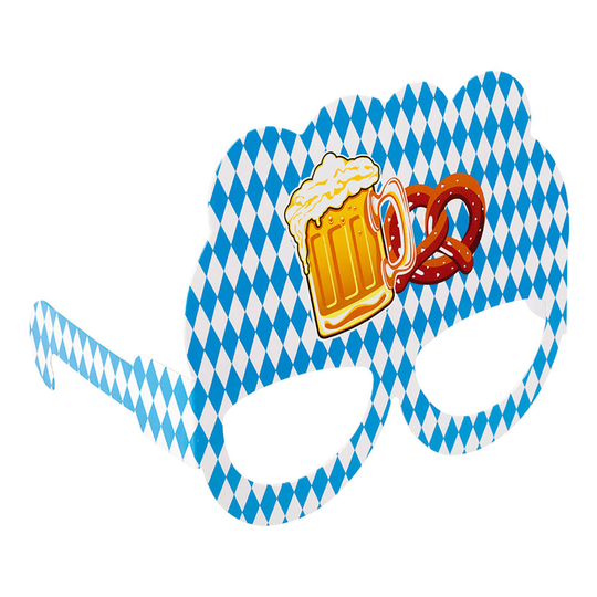 Oktoberfest Pahvisilmälasit - 10-pakkaus