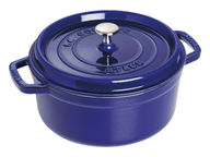 Staub pyöreä valurautapata, 5,2 l, sininen