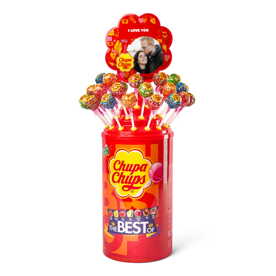 Chupa Chups -tikkaritorni - 100 tikkaria