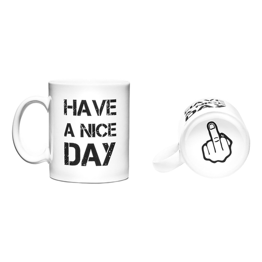 Muki Have a Nice Day Middle Finger