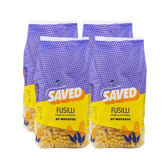 SAVED By Motatos Fusilli Maissi & Kikhernepasta 4kpl