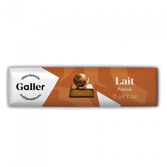 Suklaapatukka Galler "Milk Praliné", 70 g