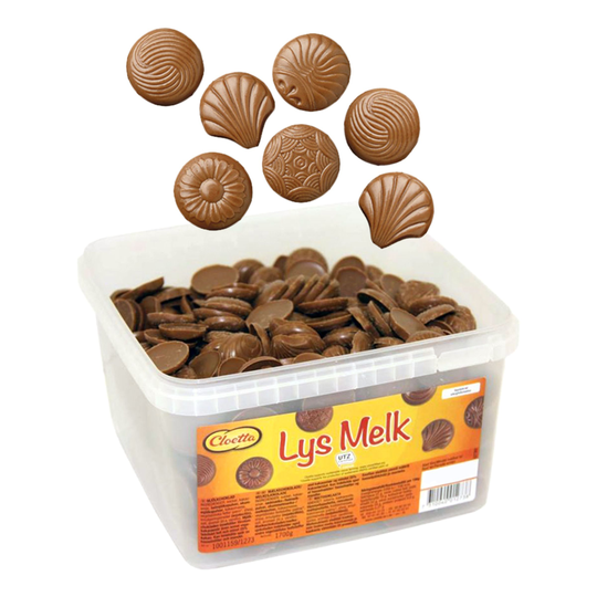 Cloetta Lys Melk Suurpakkaus - 1,7 kg