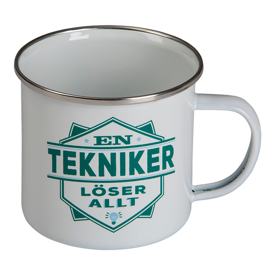 Retromuki Tekstillä - Tekniker