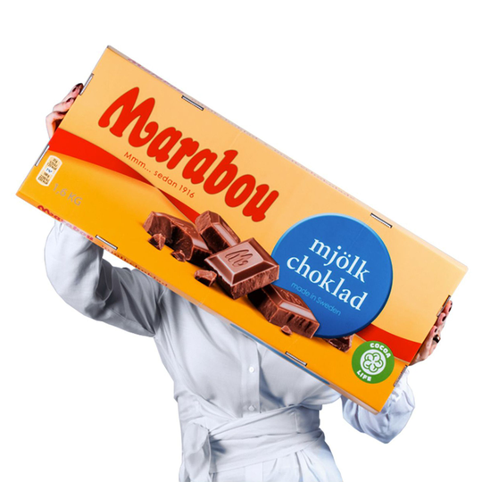 Jättimäinen Suklaa Marabou - 1,6 kg