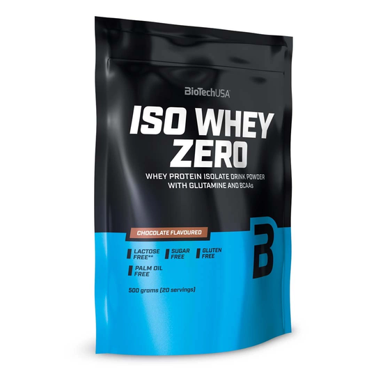 Biotechusa Iso Whey Zero Laktosfri 500 G Chocolate Toffee