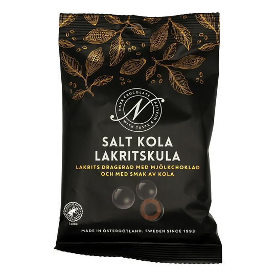Narr Chocolate Salt Kola Lakritskula - 120 grammaa