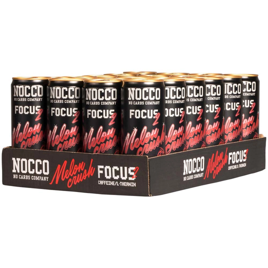 24 X Nocco Focus 330 Ml Melon Crush