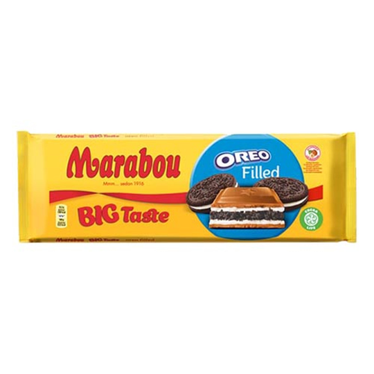 Marabou Big Taste Oreo Suklaalevy - 320 grammaa