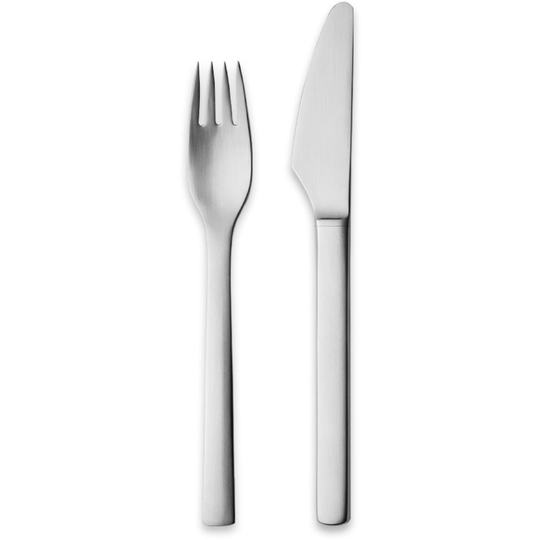 Georg Jensen New York -jälkiruoka-aterimet, 8 kpl