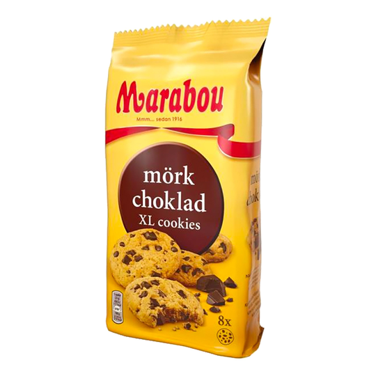 Marabou XL Cookies Mörk Choklad - 184 grammaa