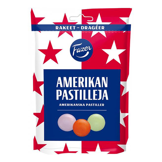 Amerikan Pastillit Pussissa - 175 grammaa