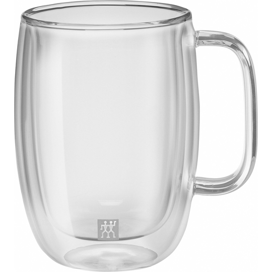 Zwilling Sorrento kahvallinen latte-lasi, 2:n pakkaus