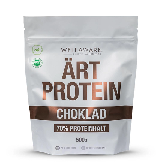 Wellaware Ärtprotein 500 G Chocolate