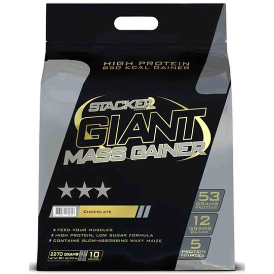 Stacker2 Giant Mass Gainer 2.27 Kg Chocolate