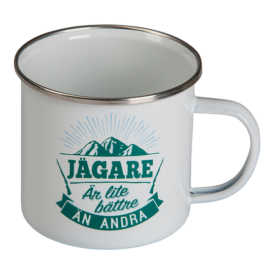 Retromuki Tekstillä - Jägare