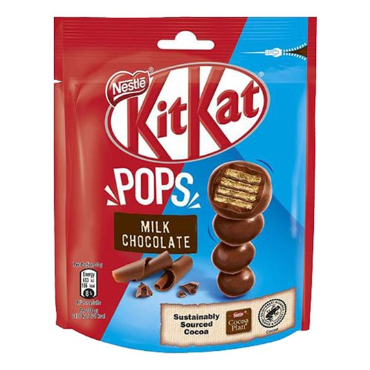 KitKat Pops Maitosuklaa - 140 grammaa
