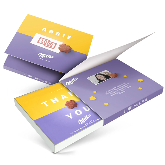 Say it with Milka -suklaarasia painatuksella - Kiitos - 110 grammaa